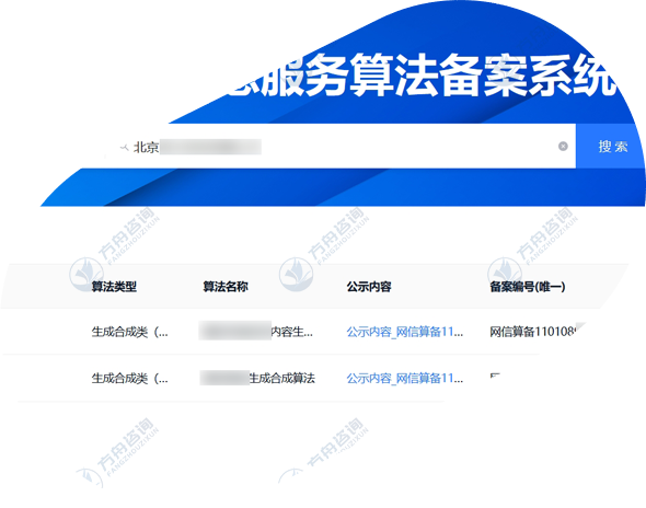 互联网信息服务算法备案